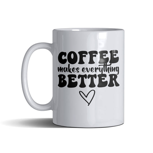 Coffee  - White Mug 