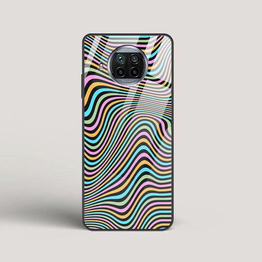 Color Lines - Xiaomi Mi 10i Glass Case