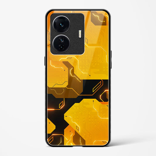 Solar Flare - Vivo T1 Pro 5G Glass Gripper Case