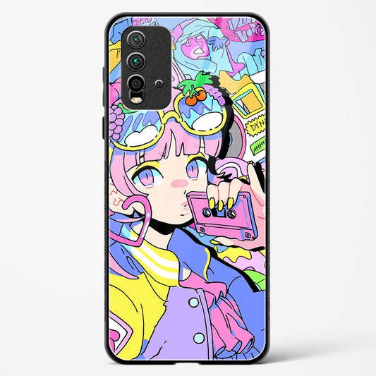 art station - Redmi 9 Prime Glass Gripper Case