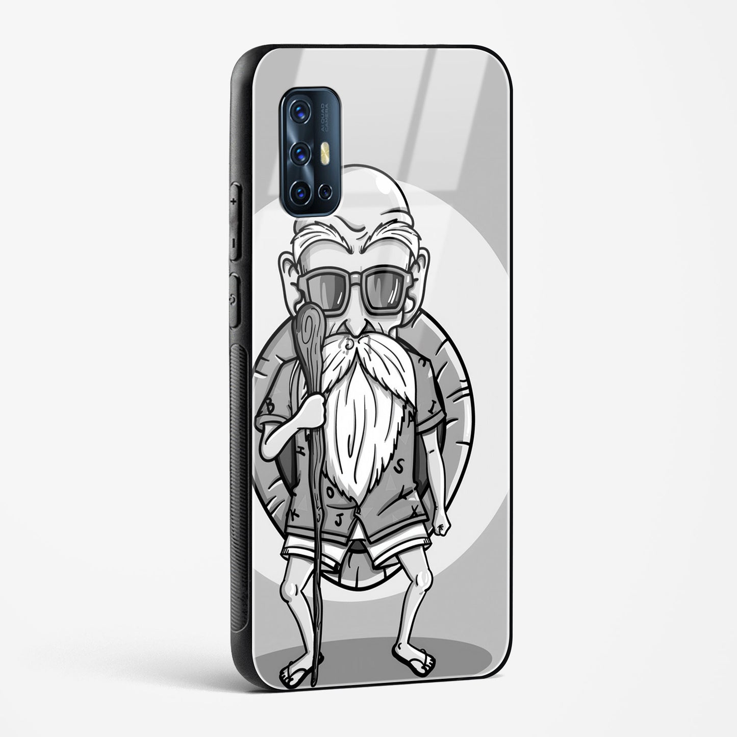 Turtle Hermit - Vivo V17 Glass Gripper Case