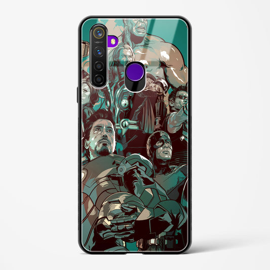 Unity Champions - Realme 5 Pro Glass Gripper Case