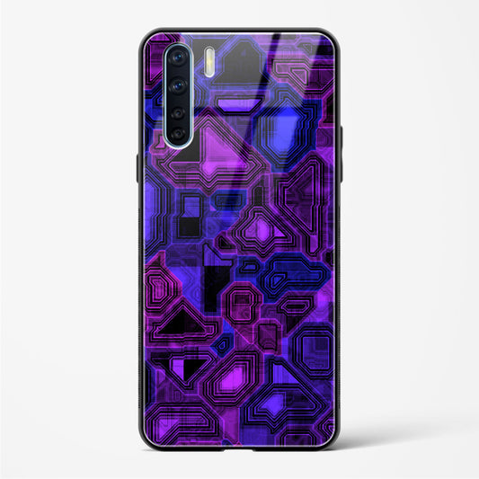 Twilight Fusion - Oppo A91 Glass Gripper Case