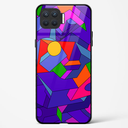 Geometric Chroma  - Oppo A93 Glass Gripper Case