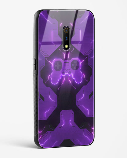 Violet Vortex - Realme X Glass Gripper Case