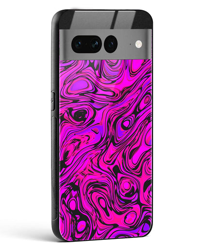 Colourful Liquid Vector - Google Pixel 7 Pro Glass Gripper Case