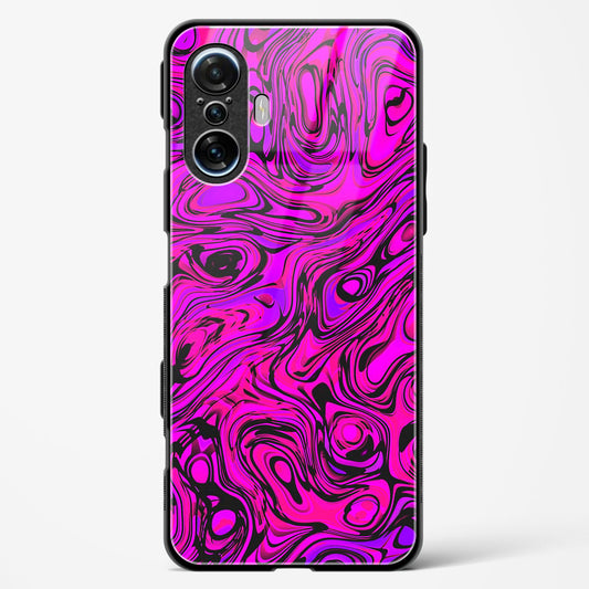 Colourful Liquid Vector - POCO F3 GT Glass Gripper Case