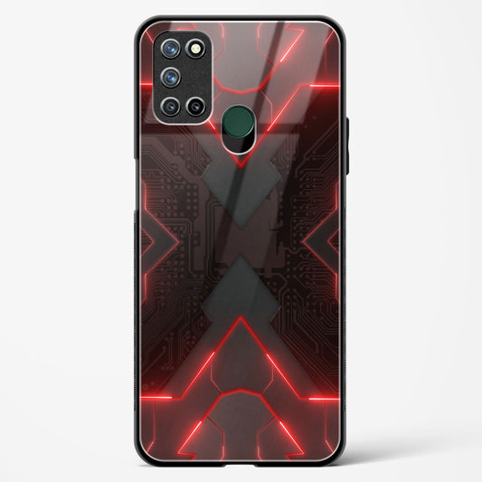 Red Horizon - Realme 7i Glass Gripper Case