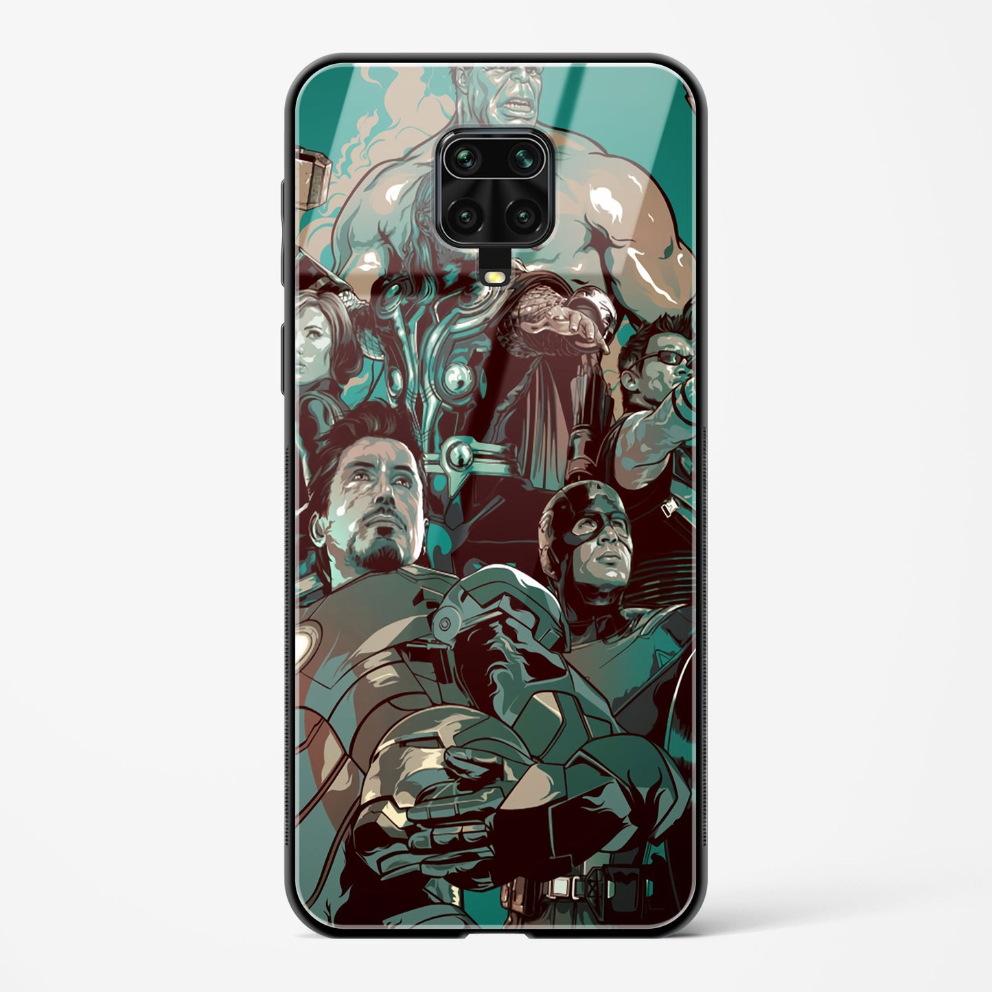 Unity Champions - Redmi Note 9 Pro Glass Gripper Case