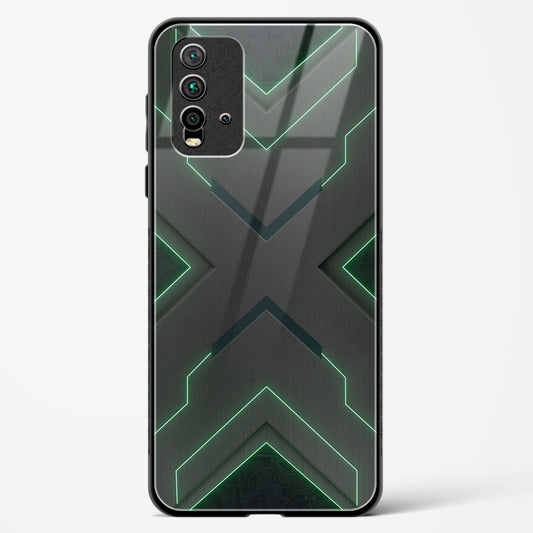 Green Horizon - Redmi 9 Power Glass Gripper Case