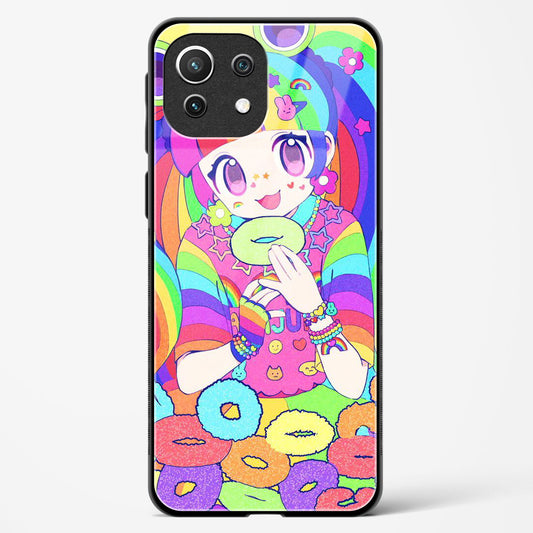 Kawaii Girl Art - Xiaomi 11 Lite NE 5G Glass Gripper Case