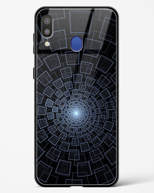 Cyber Tunnel - Samsung Galaxy M20 Glass Gripper Case