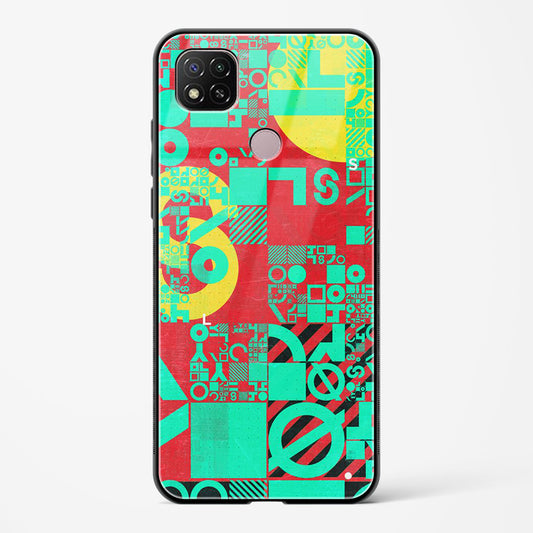 Orient Abstract - Redmi 9 Activ Glass Gripper Case