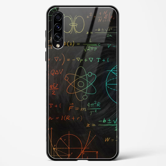 Physics Inky Black - Samsung Galaxy A50S Glass Gripper Case