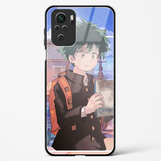 Giggling Courage - Redmi Note 10s Glass Gripper Case