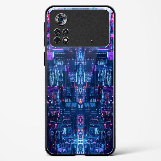 City Glitch - POCO X4 Pro 5G Glass Gripper Case