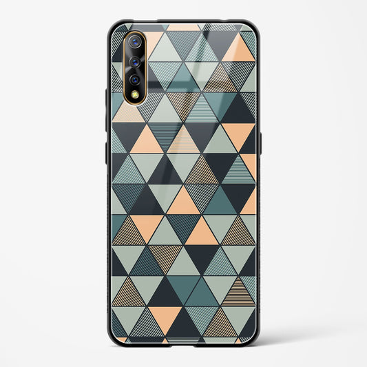 Triangle Mosaic - Vivo S1 Glass Gripper Case