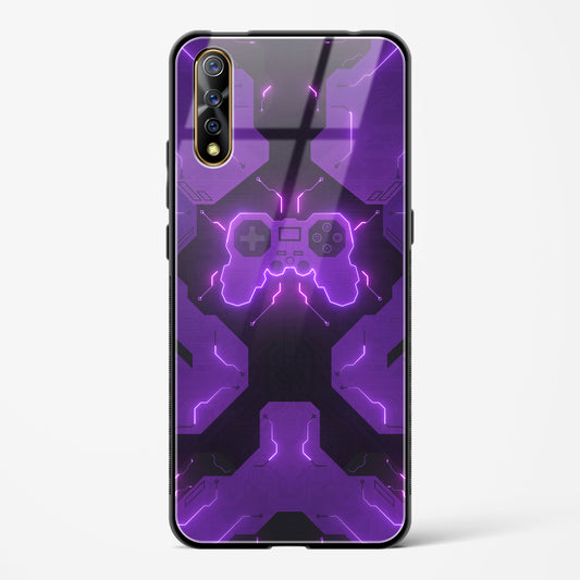 Violet Vortex - Vivo Z1X Glass Gripper Case