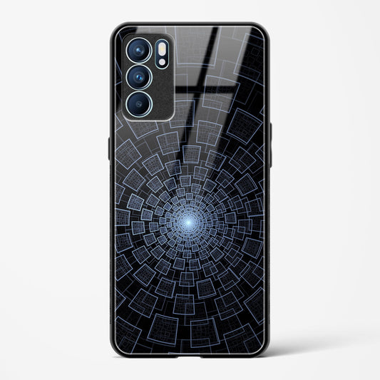 Cyber Tunnel - Oppo Reno 6 Pro 5G Glass Gripper Case