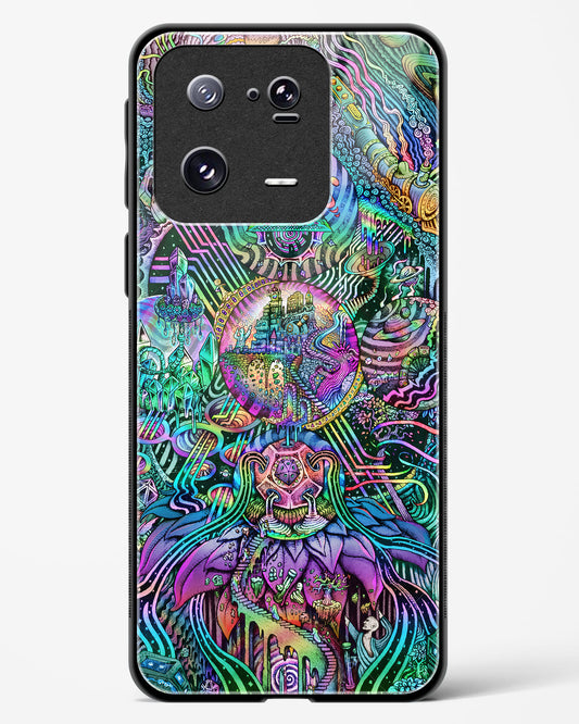 Trippy Galaxy - Xiaomi 13 Pro 5G Glass Gripper Case