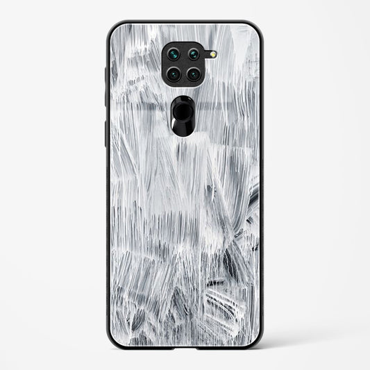 white paint - Redmi Note 9 Glass Gripper Case