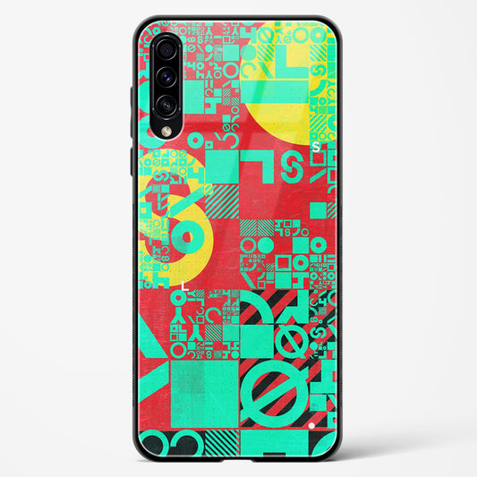 Orient Abstract - Samsung Galaxy A50 Glass Gripper Case