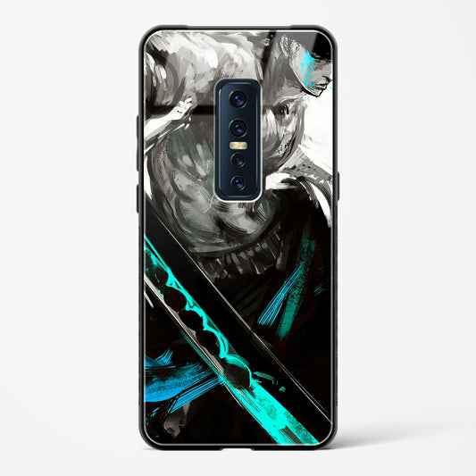 Onyx Blade - Vivo V17 Pro Glass Gripper Case