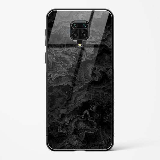 Charcoal Veil - Redmi Note 9 Pro Max Glass Gripper Case