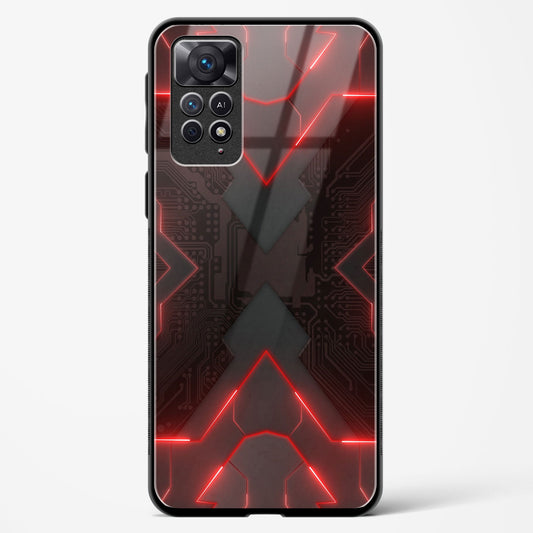 Red Horizon - Redmi Note 11 Pro 5G Glass Gripper Case