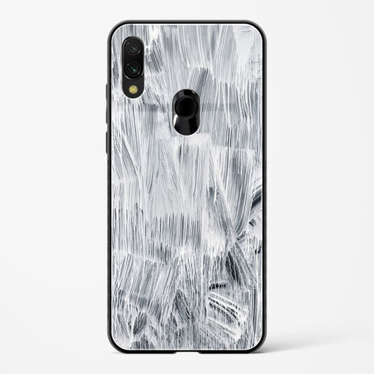 white paint - Redmi Note 7 Glass Gripper Case