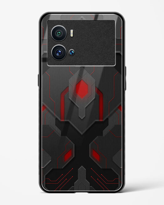 Obsidian Inferno - Vivo iQOO9 Pro 5G Glass Gripper Case