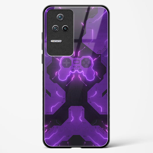 Violet Vortex - Redmi K50 Glass Gripper Case