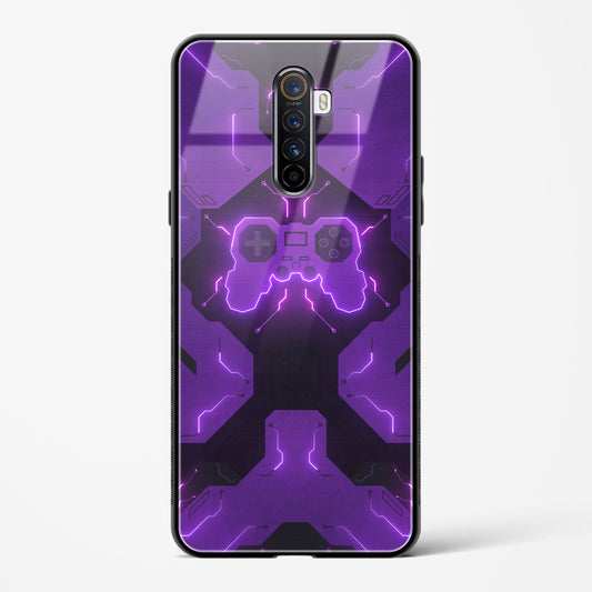 Violet Vortex - Realme X2 Pro Glass Gripper Case