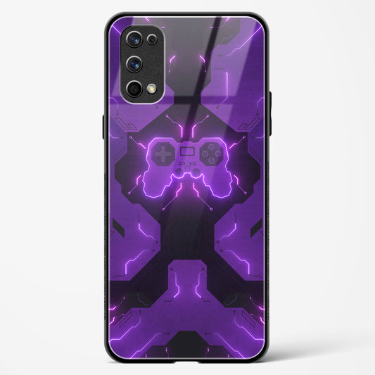 Violet Vortex - Realme 7 Pro Glass Gripper Case