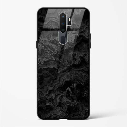 Charcoal Veil - Oppo A5 2020 Glass Gripper Case