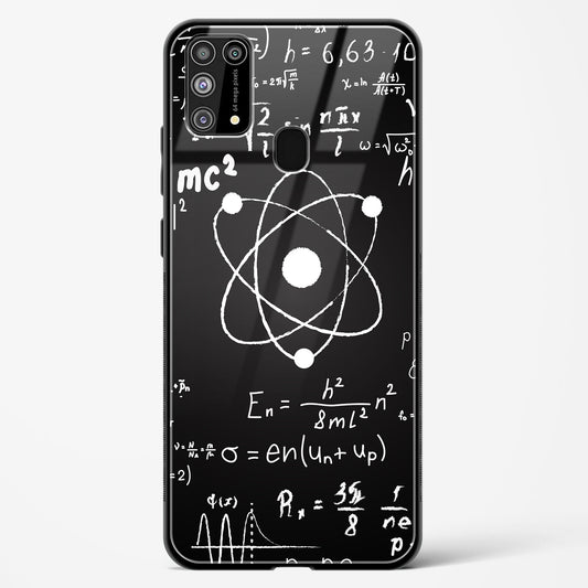 Physics Noir - Samsung Galaxy M31 Prime Glass Gripper Case