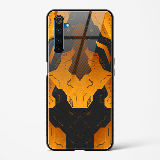 Gilded Edge - Realme 6 Pro Glass Gripper Case