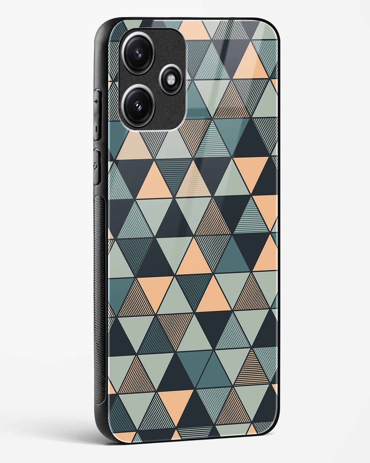 Triangle Mosaic - POCO M6 Pro 5G Glass Gripper Case