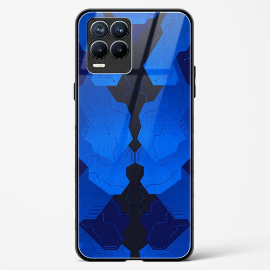 Blue Blitz - Realme 8 Glass Gripper Case