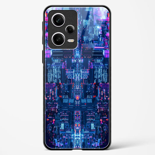 City Glitch - Redmi Note 12 5G Glass Gripper Case