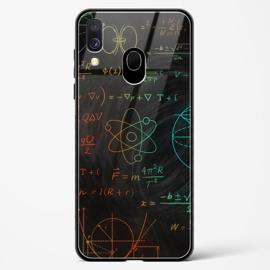 Physics Inky Black - Samsung Galaxy A40 Glass Gripper Case