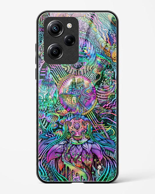 Trippy Galaxy - POCO X5 Pro 5G Glass Gripper Case