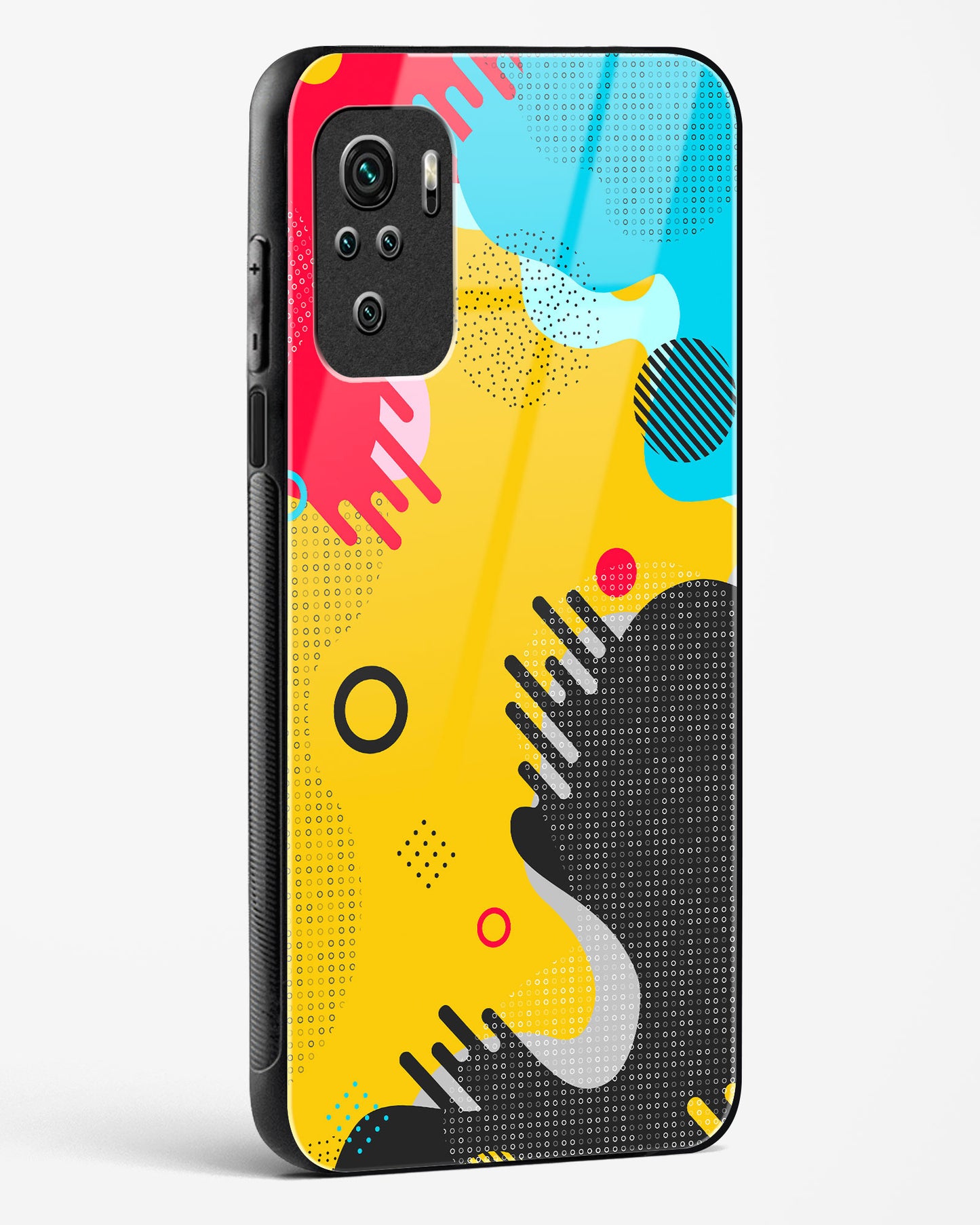 Boho Abstract - Redmi Note 10 Glass Gripper Case