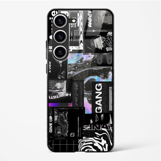 Anxiety Being - Samsung Galaxy S23 Glass Gripper Case