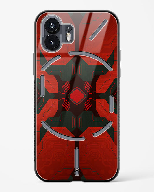 Crimson Chaos - Nothing Phone 2 Glass Gripper Case