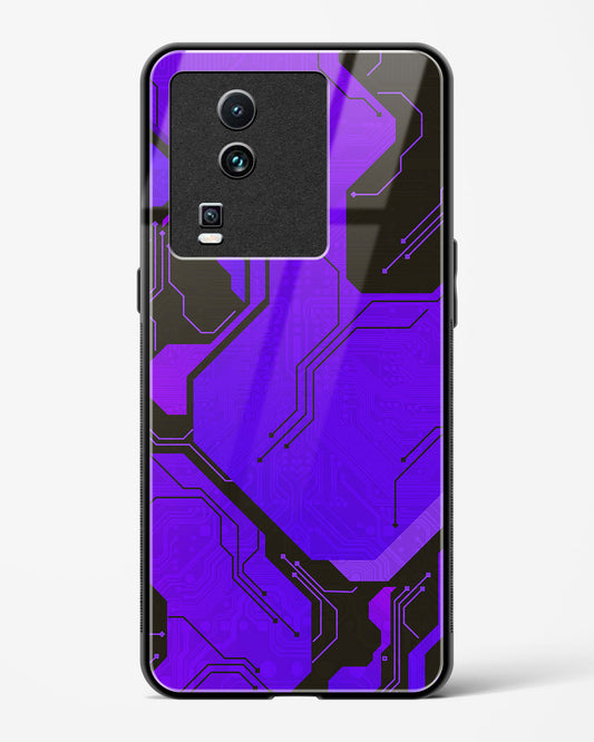 Purple Pulse - Vivo iQOO Neo 7 5G Glass Gripper Case