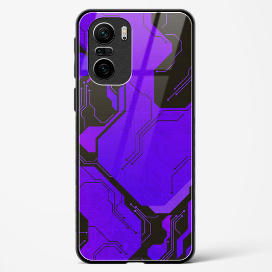 Purple Pulse - Mi 11X 5G Glass Gripper Case