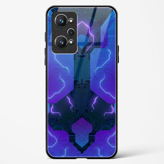 Electric Blueburst - Realme GT Neo 2 Glass Gripper Case