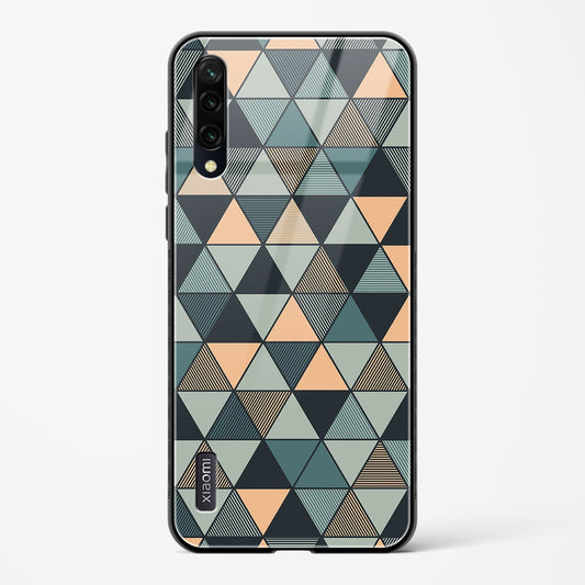 Triangle Mosaic - Mi A3 Glass Gripper Case