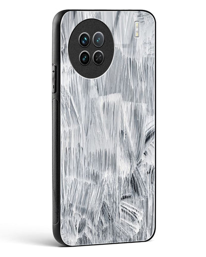 White Paint - Vivo X90 Glass Gripper Case